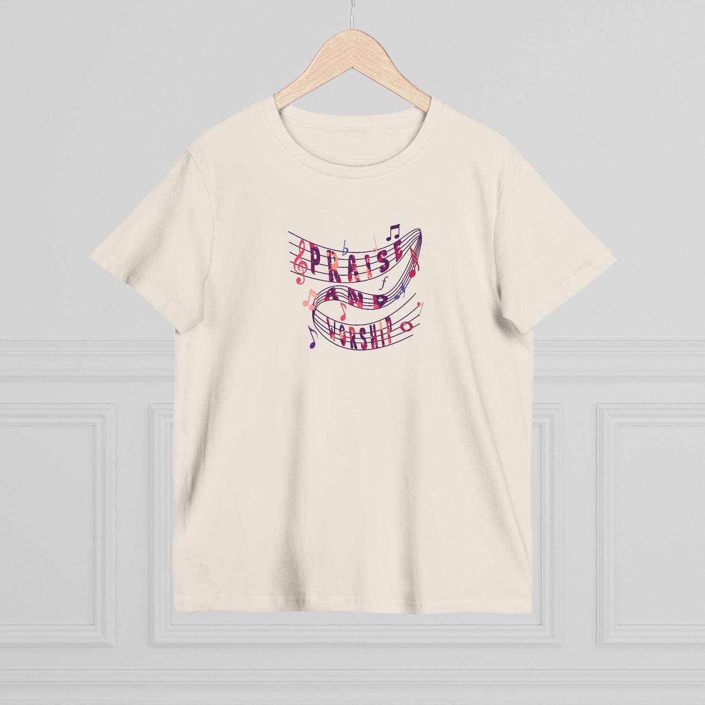 “Praise and Worship” T-Shirt - Pink