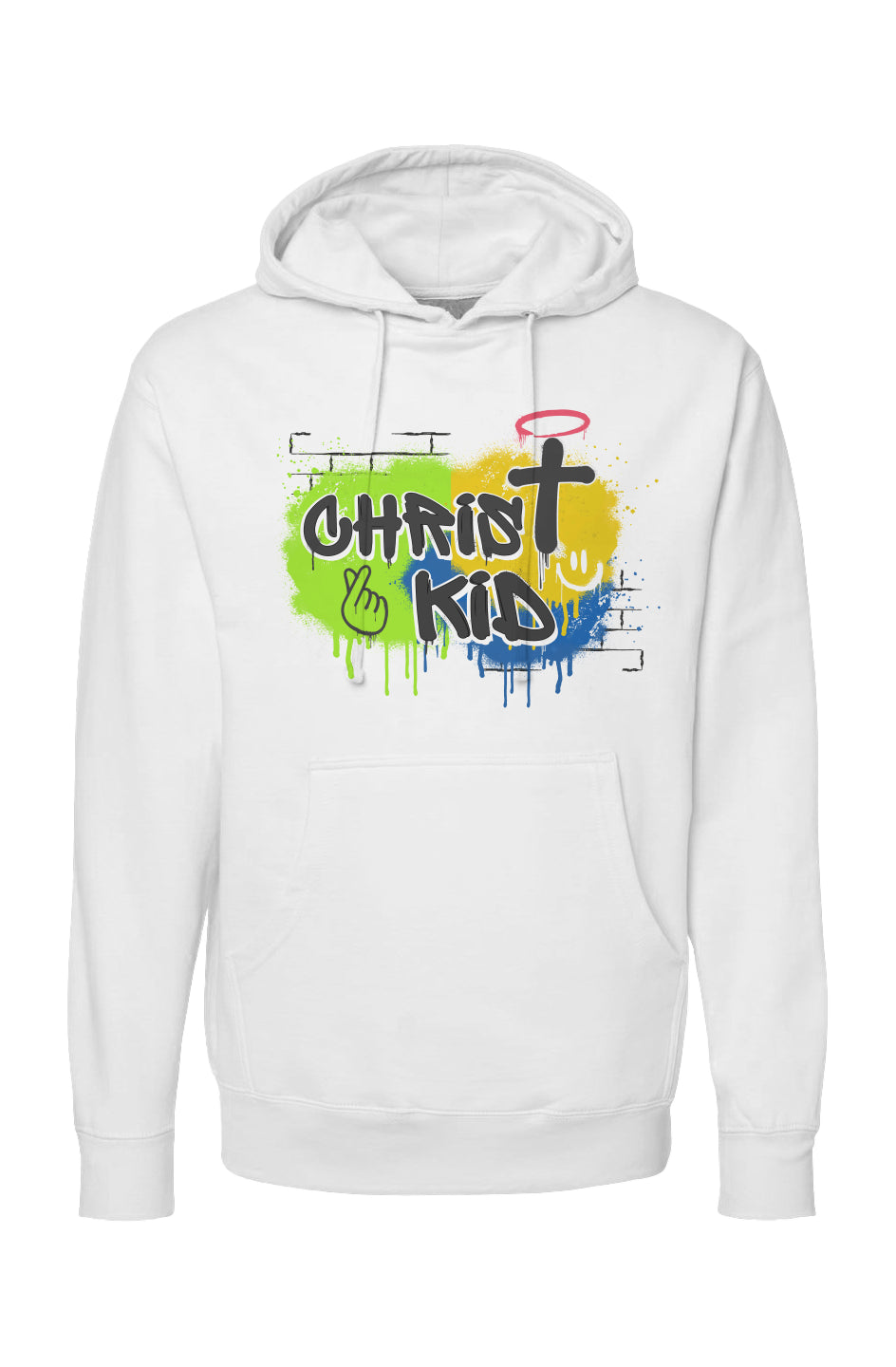 Christ Kid Graffiti Sweatshirt – Neon Faith Street