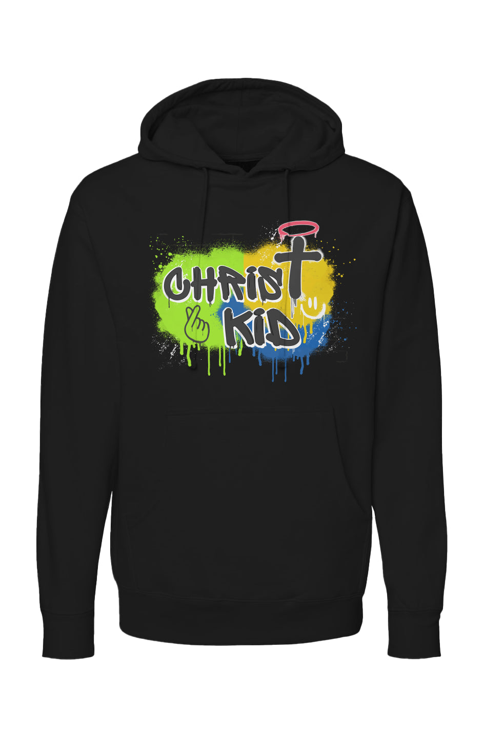 Christ Kid Graffiti Sweatshirt – Neon Faith Street