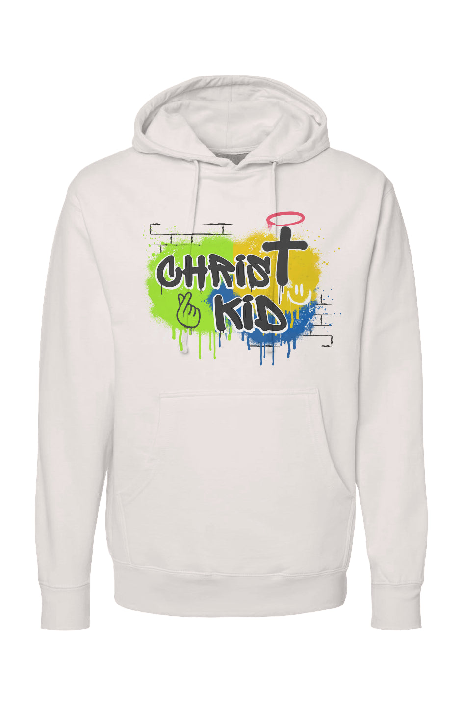 Christ Kid Graffiti Sweatshirt – Neon Faith Street