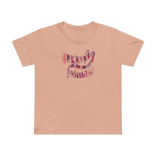 “Praise and Worship” T-Shirt - Pink