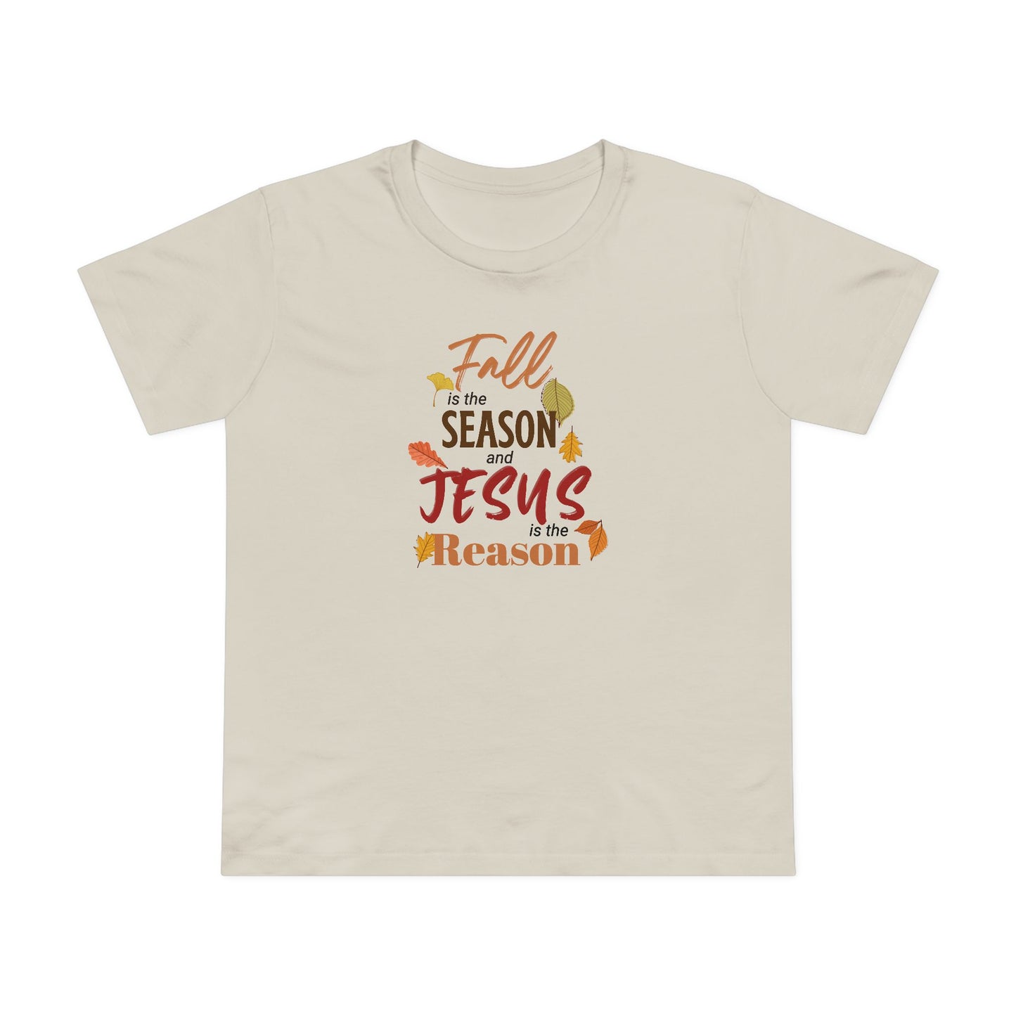 Jesus Is the Reason Fall Tee – Faith-Based Autumn Vibes