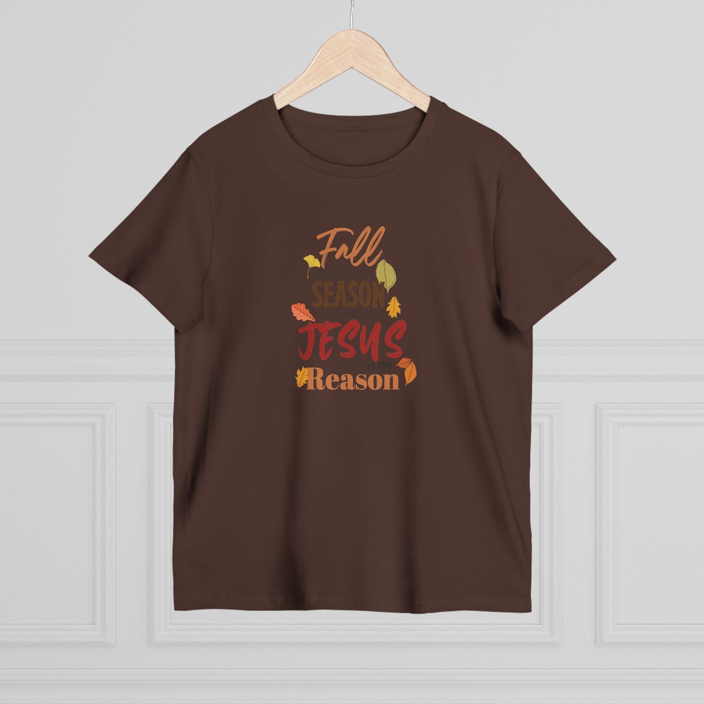 Jesus Is the Reason Fall Tee – Faith-Based Autumn Vibes