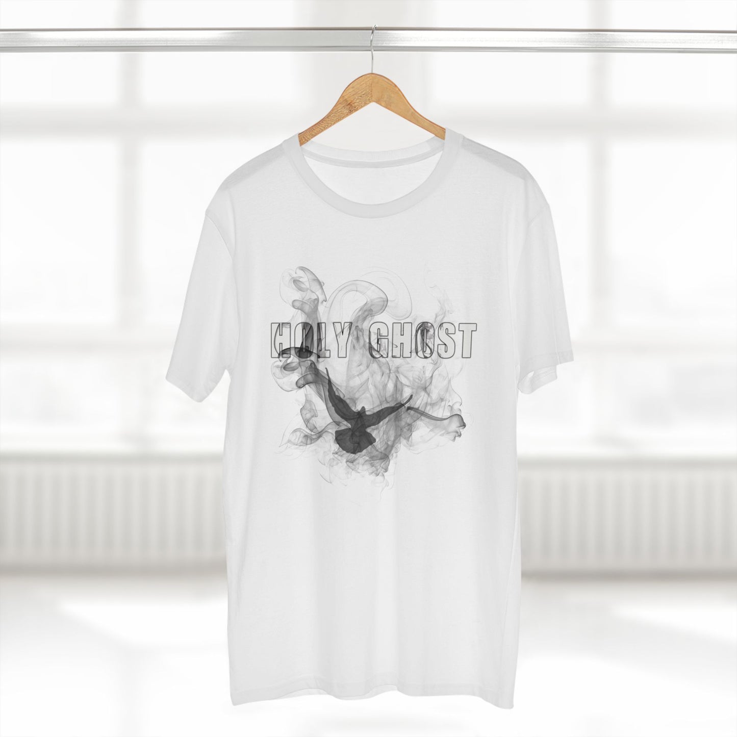 Holy Ghost Smoke T-Shirt (Black) – Bold Christian Streetwear Faith Tee