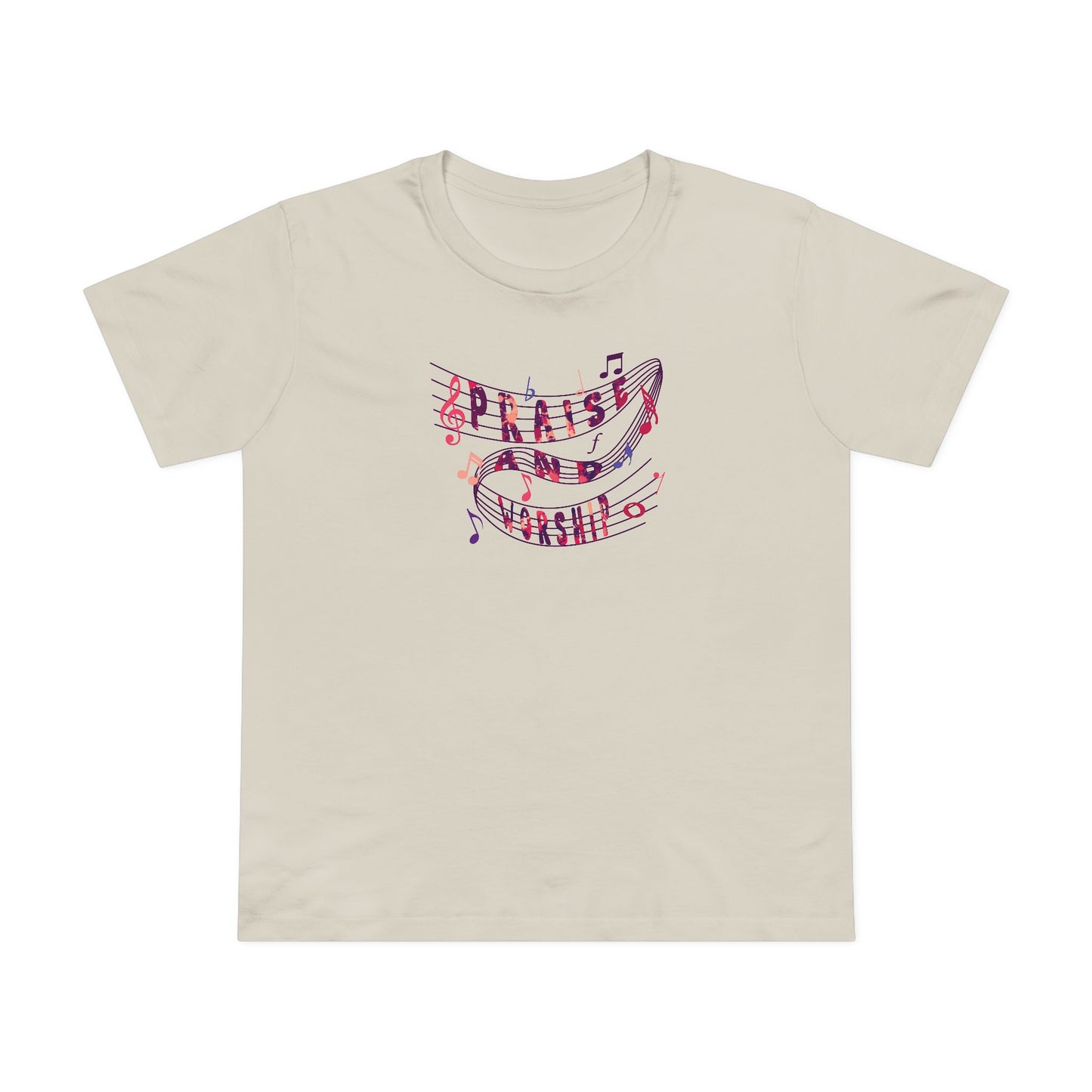 “Praise and Worship” T-Shirt - Pink