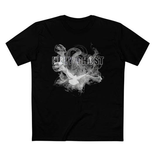 Holy Ghost Smoke T-Shirt (White) – Bold Christian Streetwear Faith Tee
