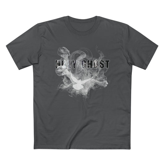 Holy Ghost Smoke T-Shirt (White) – Bold Christian Streetwear Faith Tee