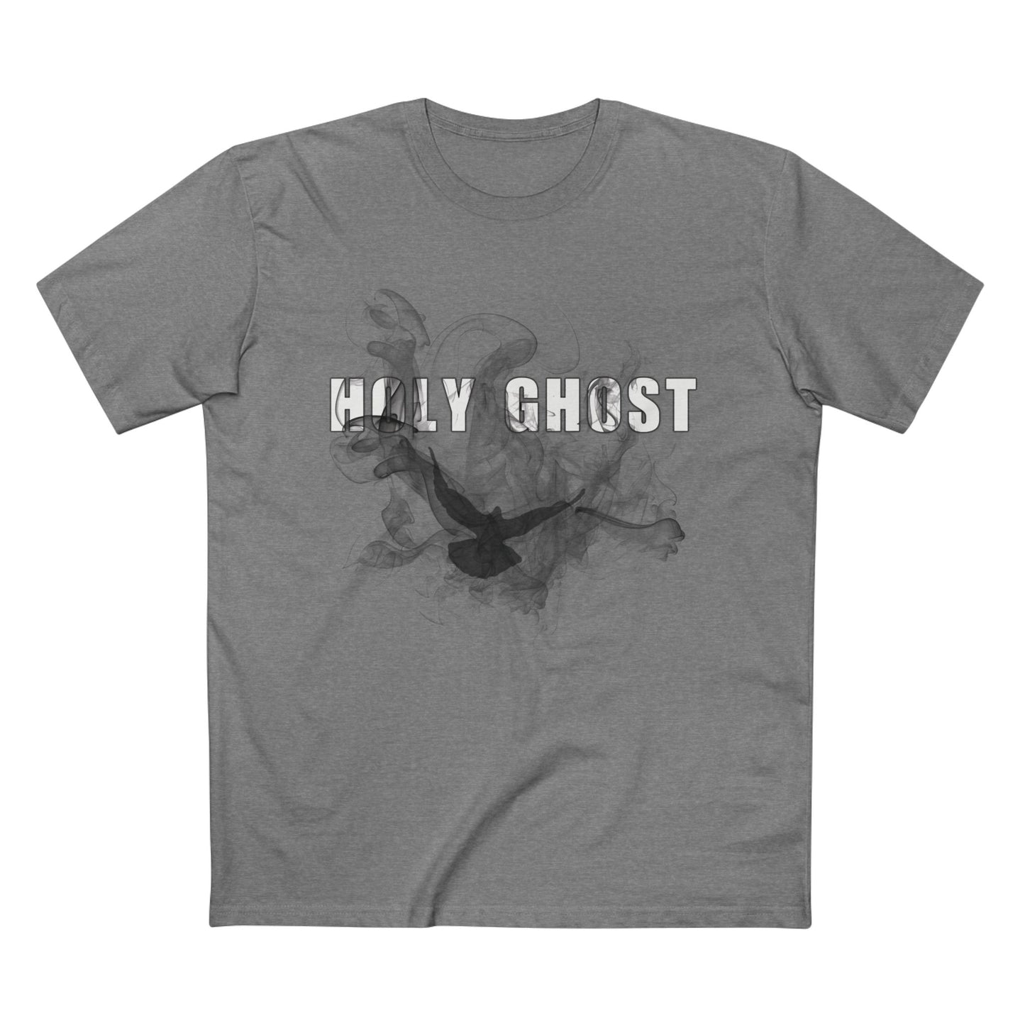 Holy Ghost Smoke T-Shirt (Black) – Bold Christian Streetwear Faith Tee