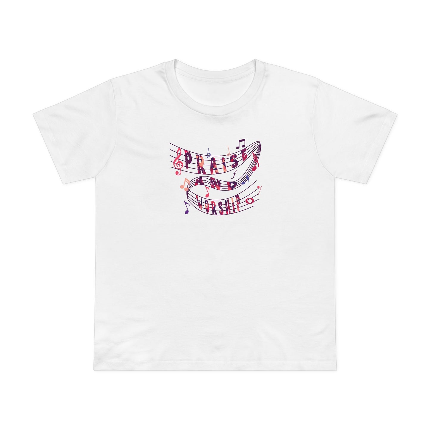 “Praise and Worship” T-Shirt - Pink