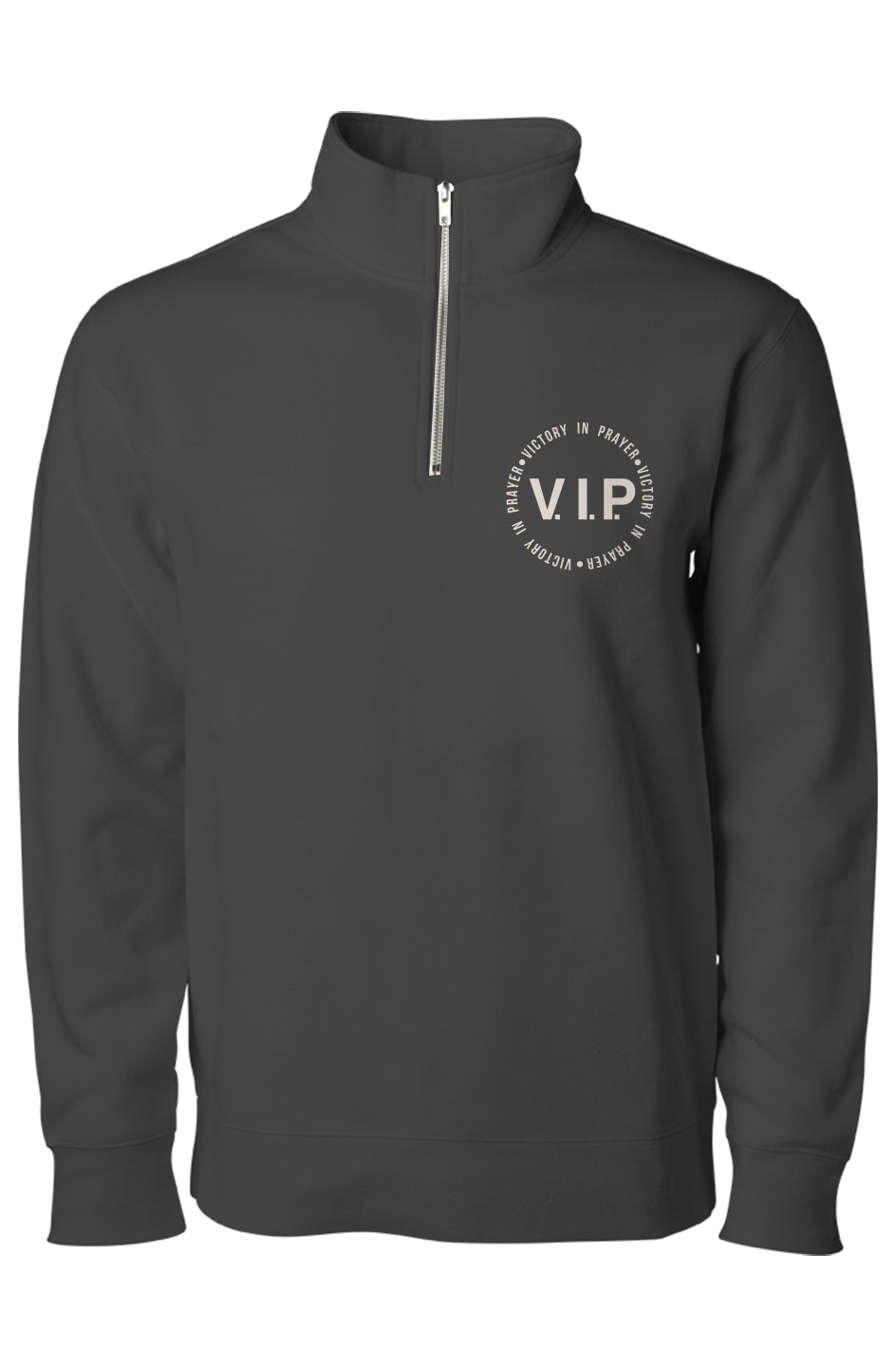 VIP - Victory in Prayer 1/2 Zip Sweater