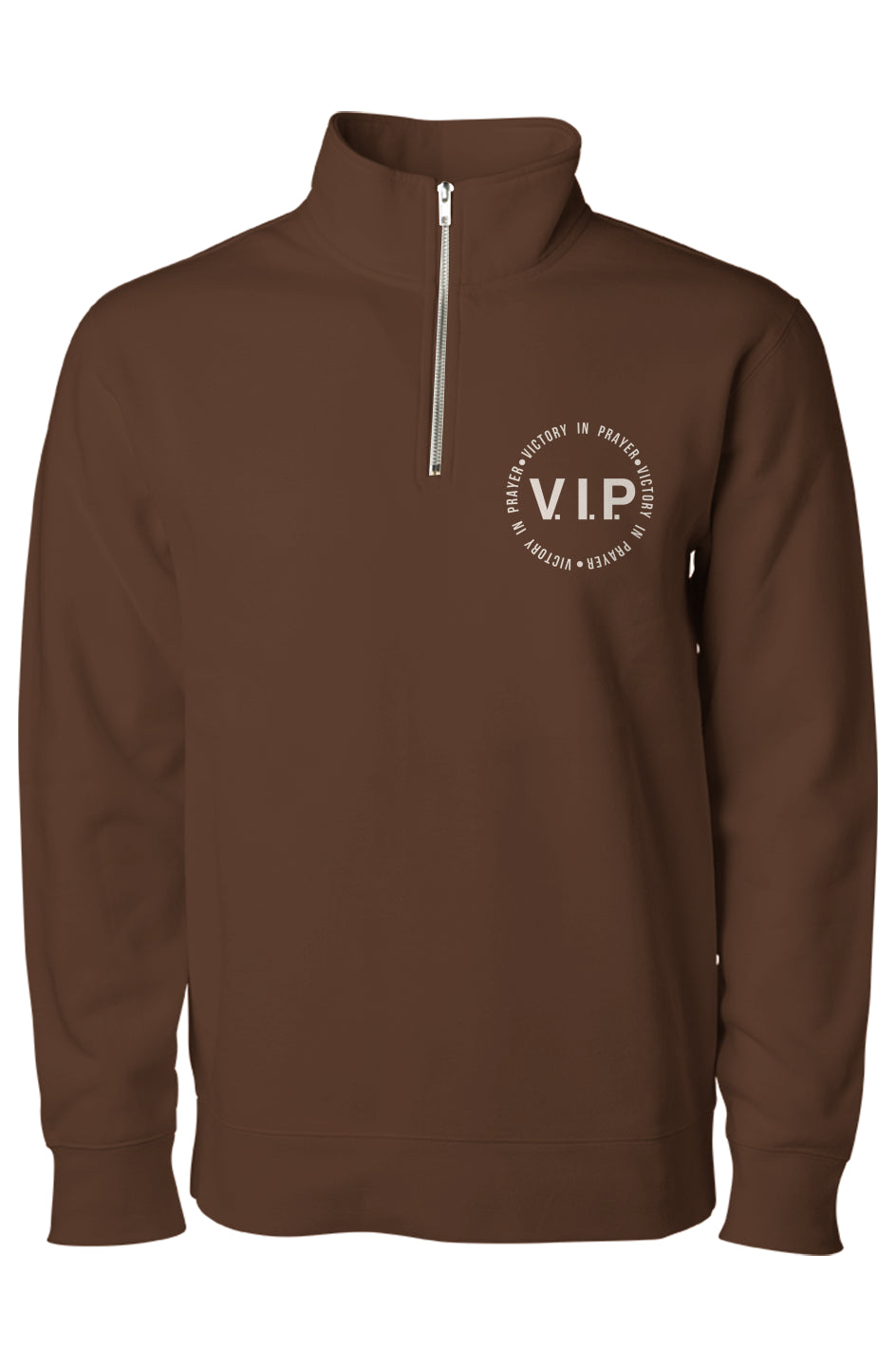 VIP - Victory in Prayer 1/2 Zip Sweater
