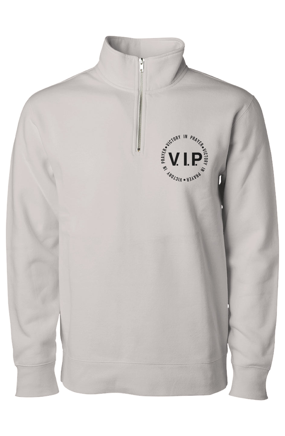 VIP - Victory in Prayer 1/2 Zip Sweater