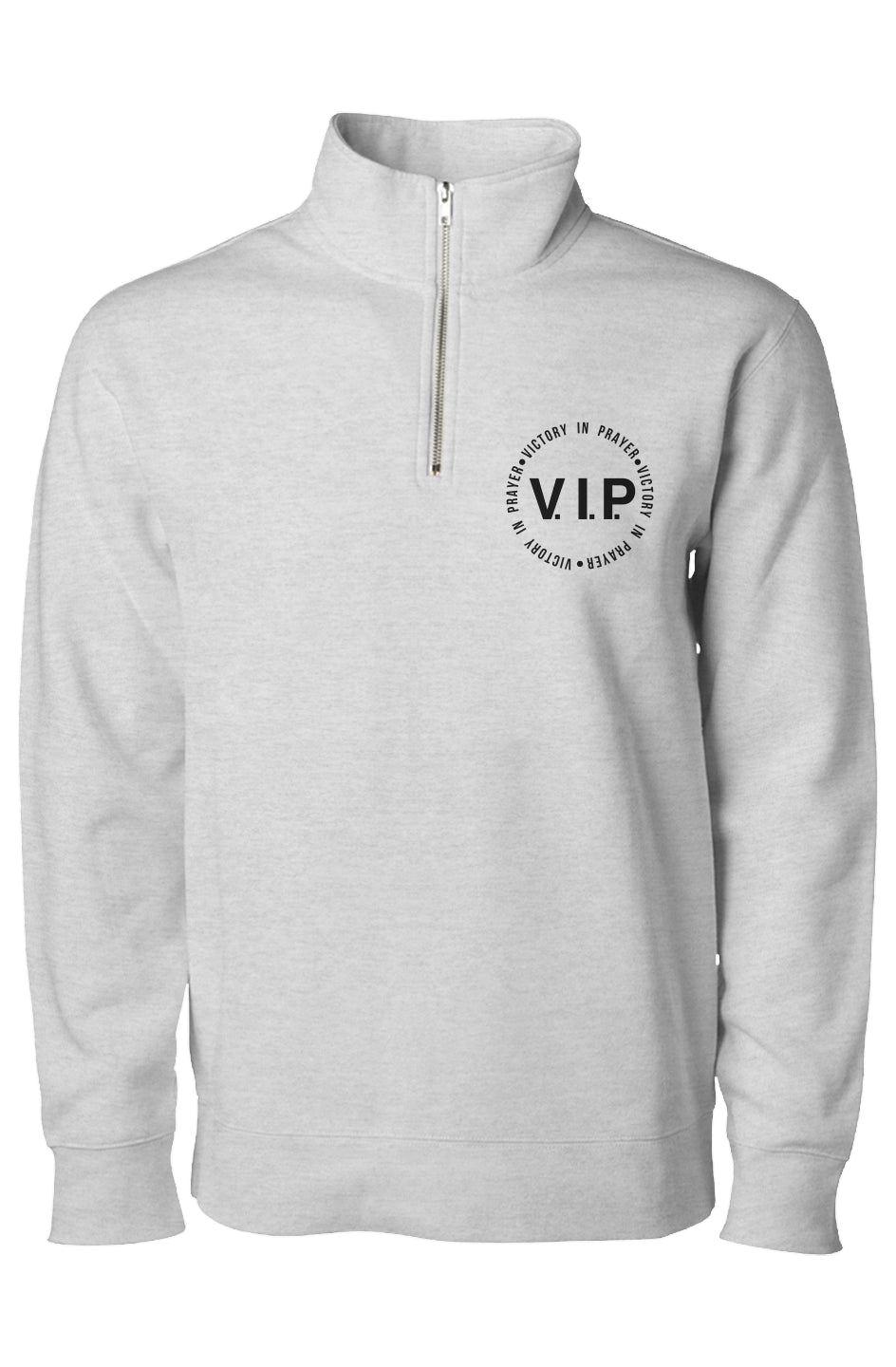 VIP - Victory in Prayer 1/2 Zip Sweater