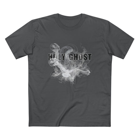 Holy Ghost Smoke T-Shirt (White) – Bold Christian Streetwear Faith Tee
