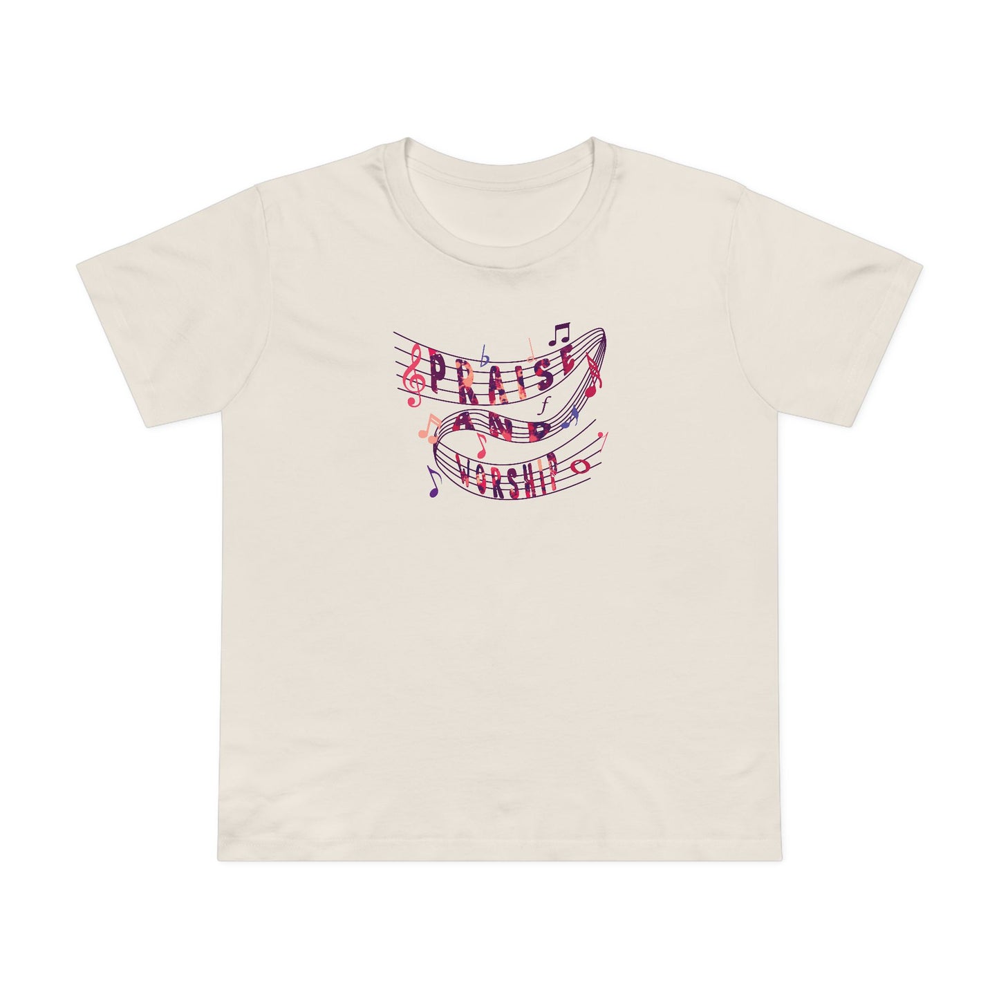 “Praise and Worship” T-Shirt - Pink